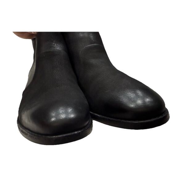 Patricia Nash Black Leather Ankle Carla Boots Women’s 8.5 Side Zip, Western EUC - Picture 5 of 13